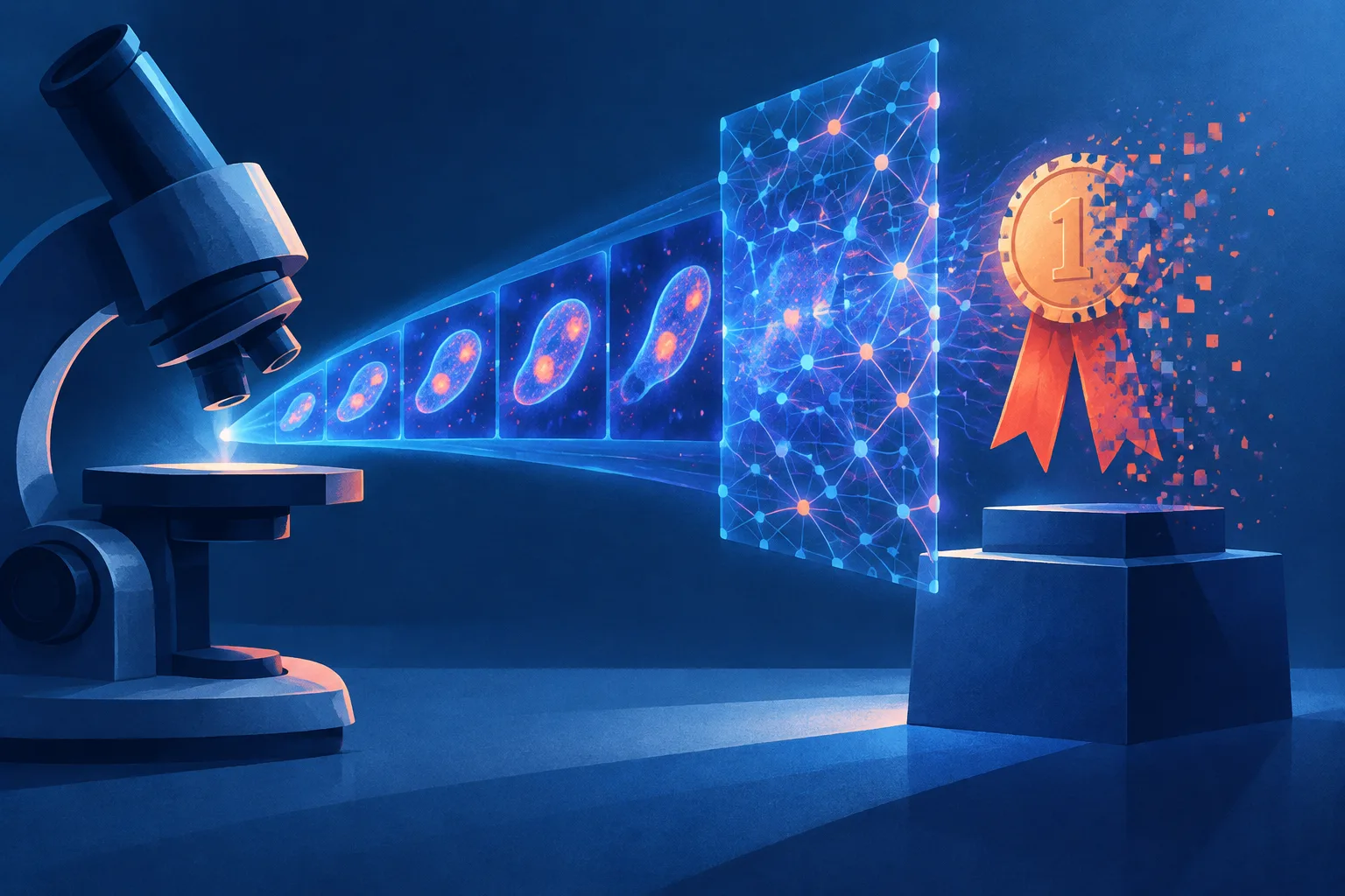 A neural-network layer interrupts a microscopy video’s path to a first-place prize.