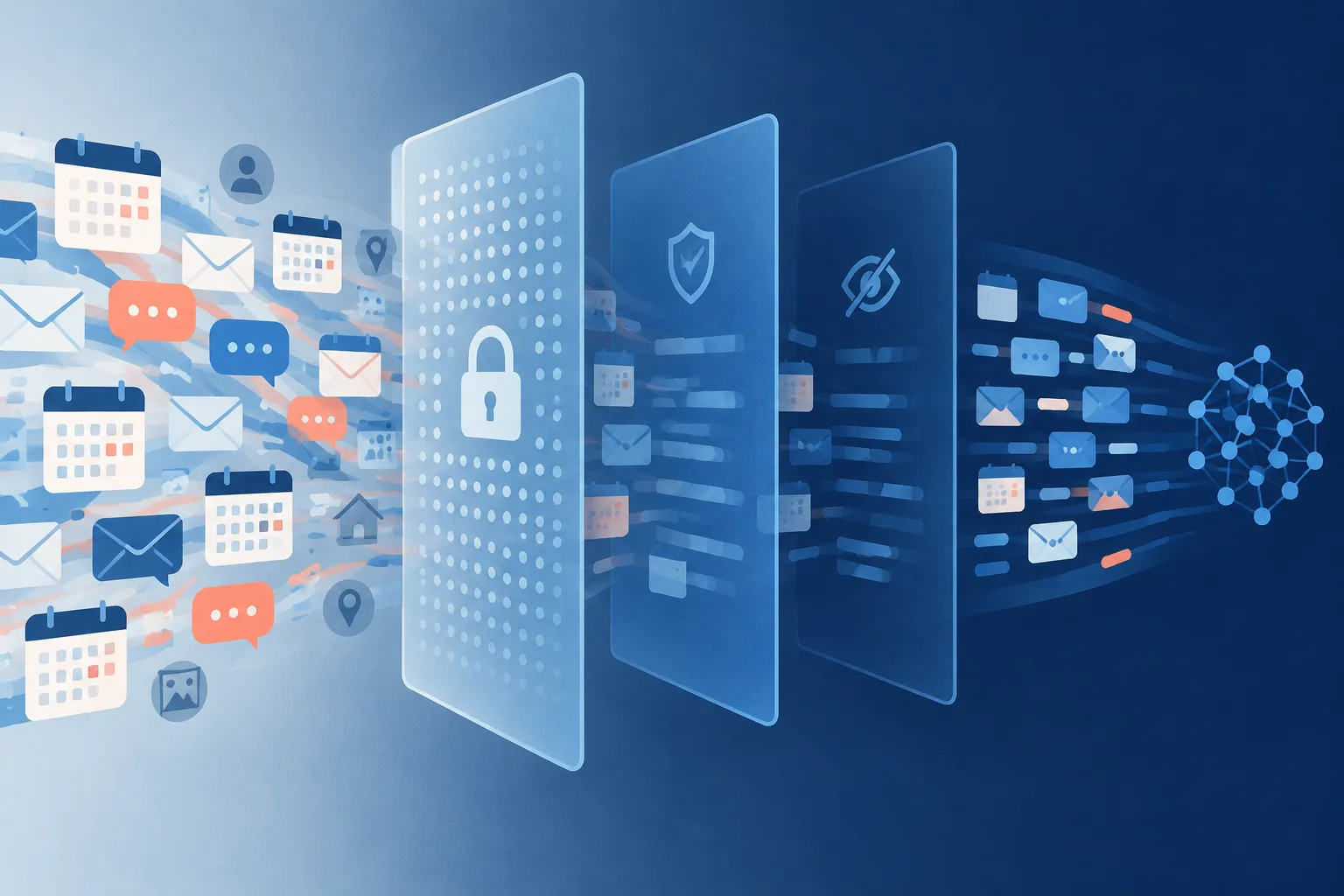 Workplace records passing through privacy filters while traces remain.