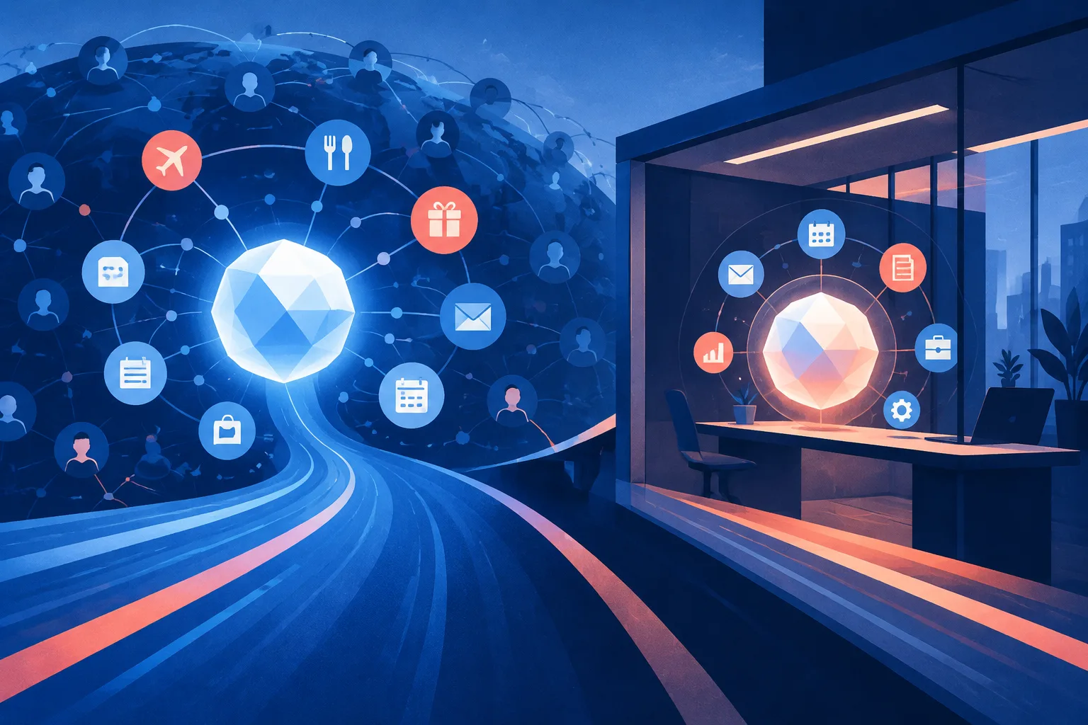 Abstract consumer and professional AI agents follow different pricing and distribution paths.