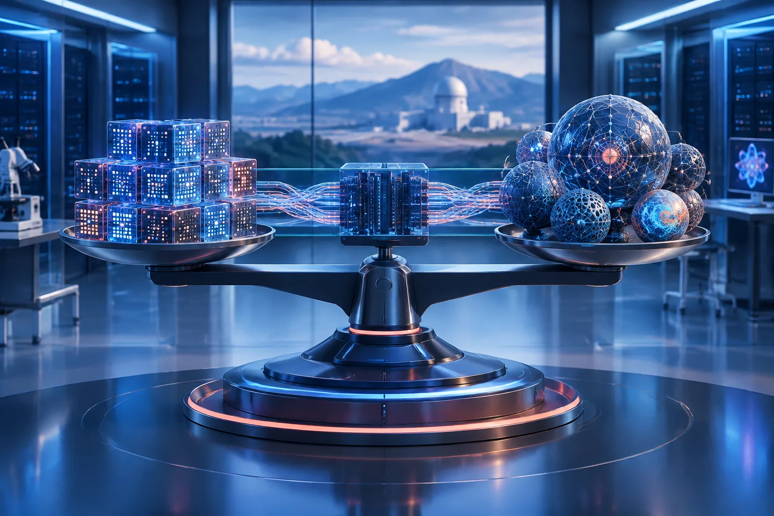 A computing bridge balances fast AI data with high-precision scientific calculations.