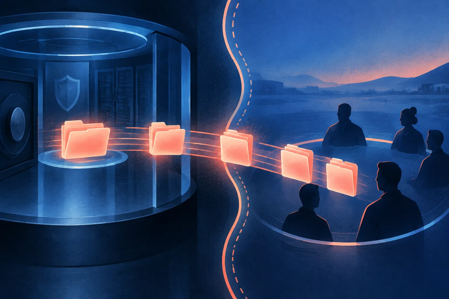 Sealed data folders move across an ambiguous boundary between internal safety work and external review.